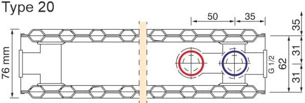 Радиатор для отопления HM Heizkoerper Classic K 20 (11) 500x800 (32-500820) отзывы - изображения 5