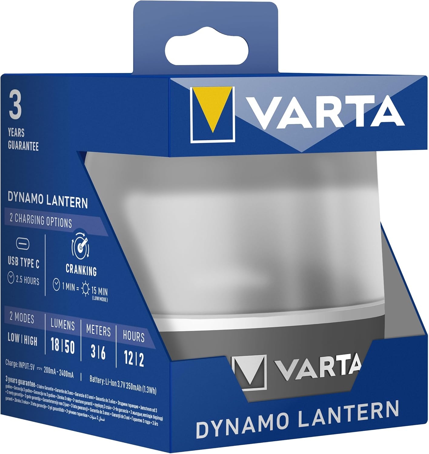 Фонарь Varta Dynamo Latern отзывы - изображения 5