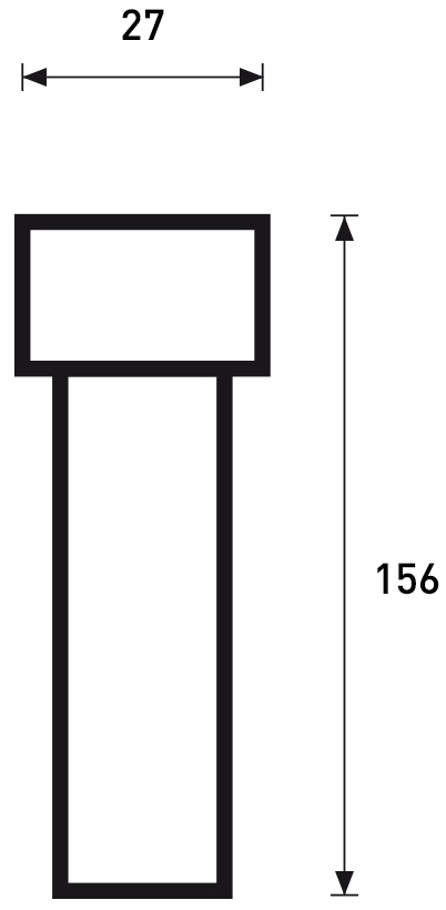 Euroelectric FLASH-7W(EE) Габаритные размеры