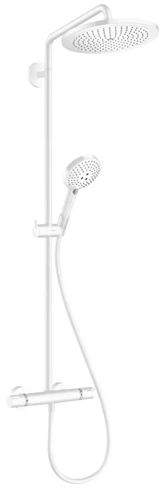 Душевая система Hansgrohe Croma Select S Showerpipe 280 1jet Matt White 26890700