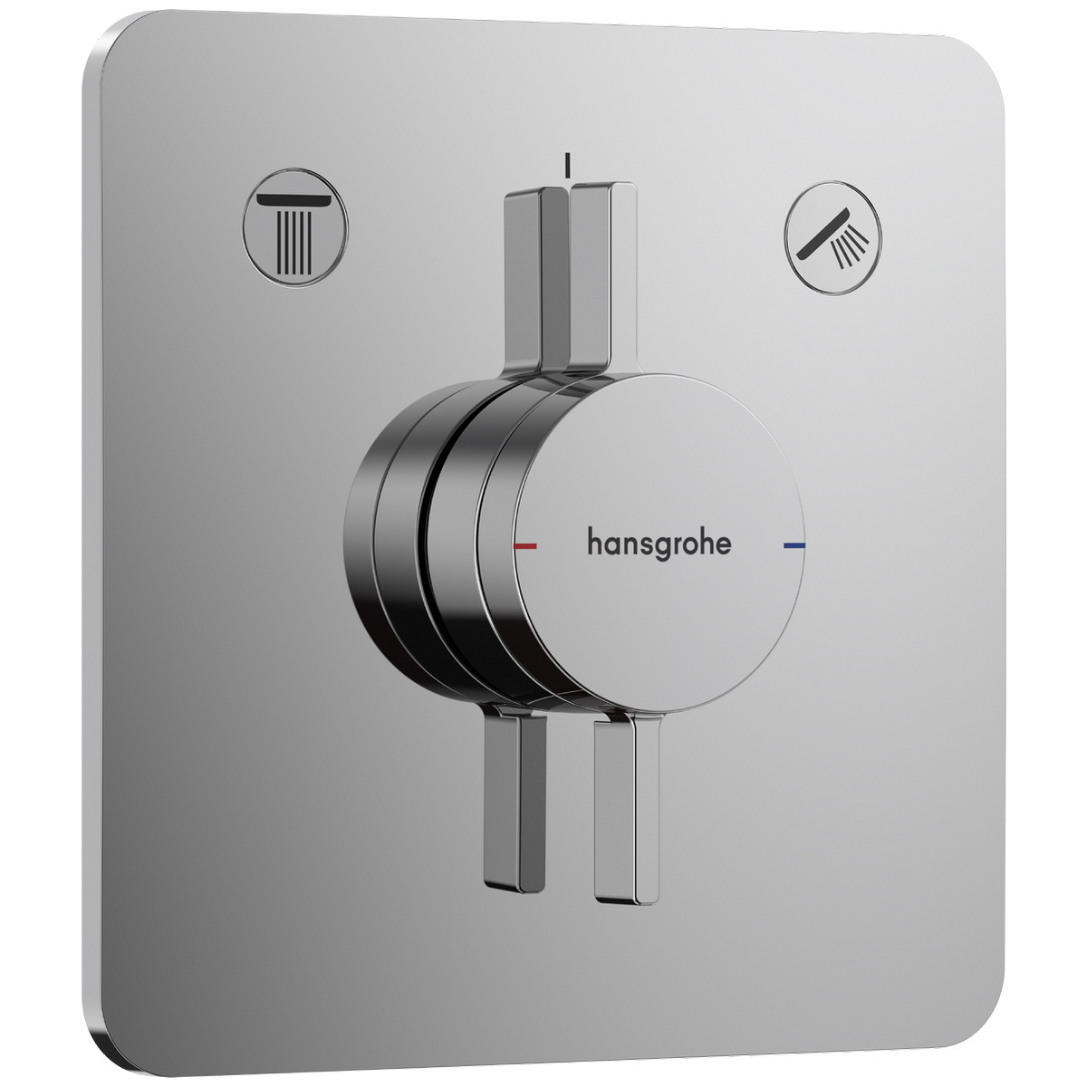 Зовнішня частина змішувача Hansgrohe DuoTurn Q Chrome 75414000