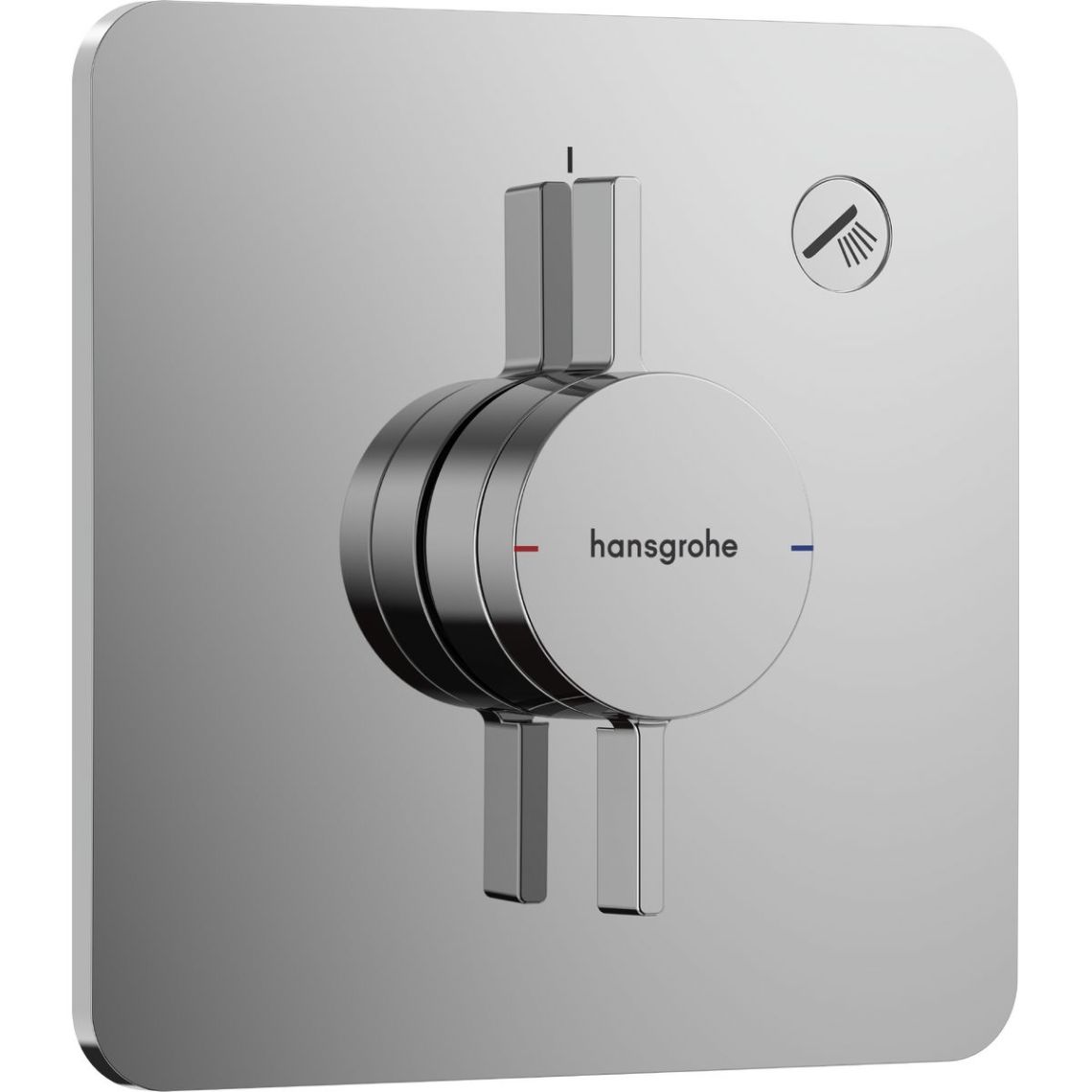 Зовнішня частина змішувача Hansgrohe DuoTurn Q Chrome 75614000