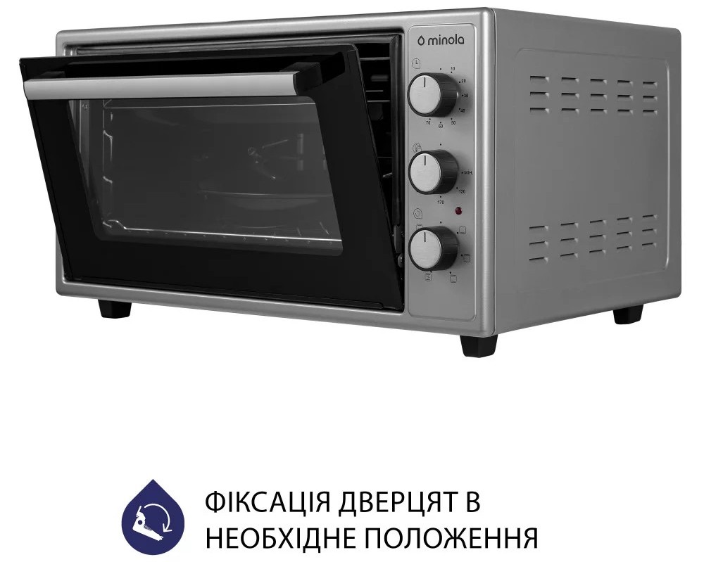 Электрическая печь Minola FOET 4815 GR характеристики - фотография 7