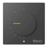 Дротовий добовий термостат Engo Controls Esimple230B в Кропивницькому