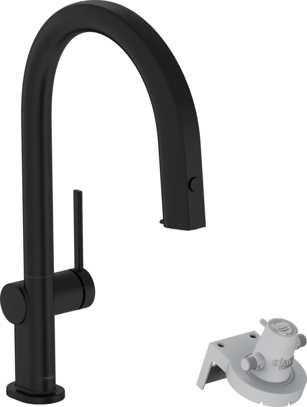 Змішувач для кухні Hansgrohe Aqittura M91 FilterSystem 210 Black Matt 76826670