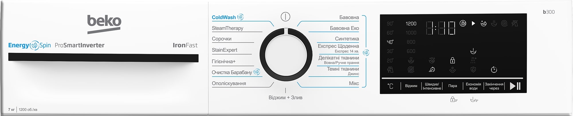 Стиральная машина Beko BM3WFSU47235WB характеристики - фотография 7