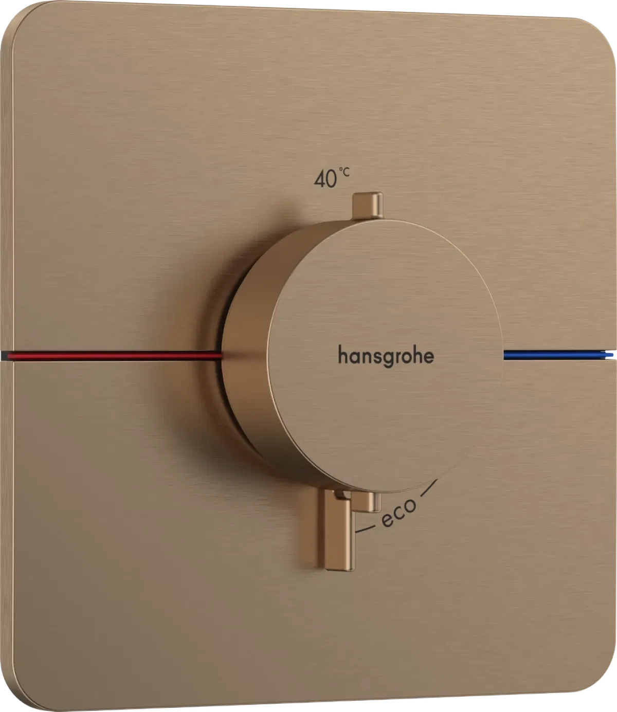 Зовнішня частина змішувача Hansgrohe ShowerSelect Comfort Q Brushed Bronze 15588140