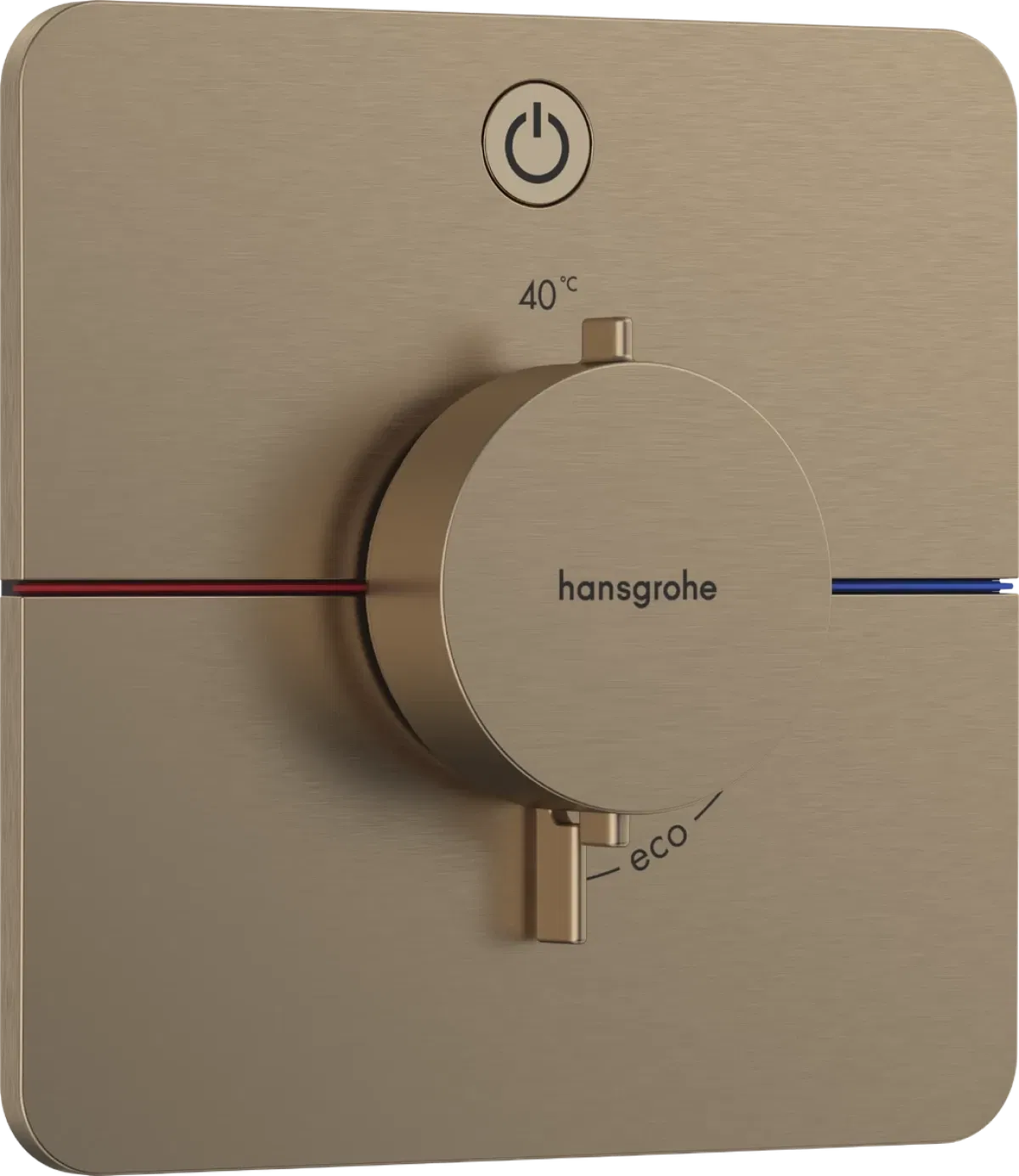 Зовнішня частина змішувача Hansgrohe ShowerSelect Comfort Q Brushed Bronze 15581140