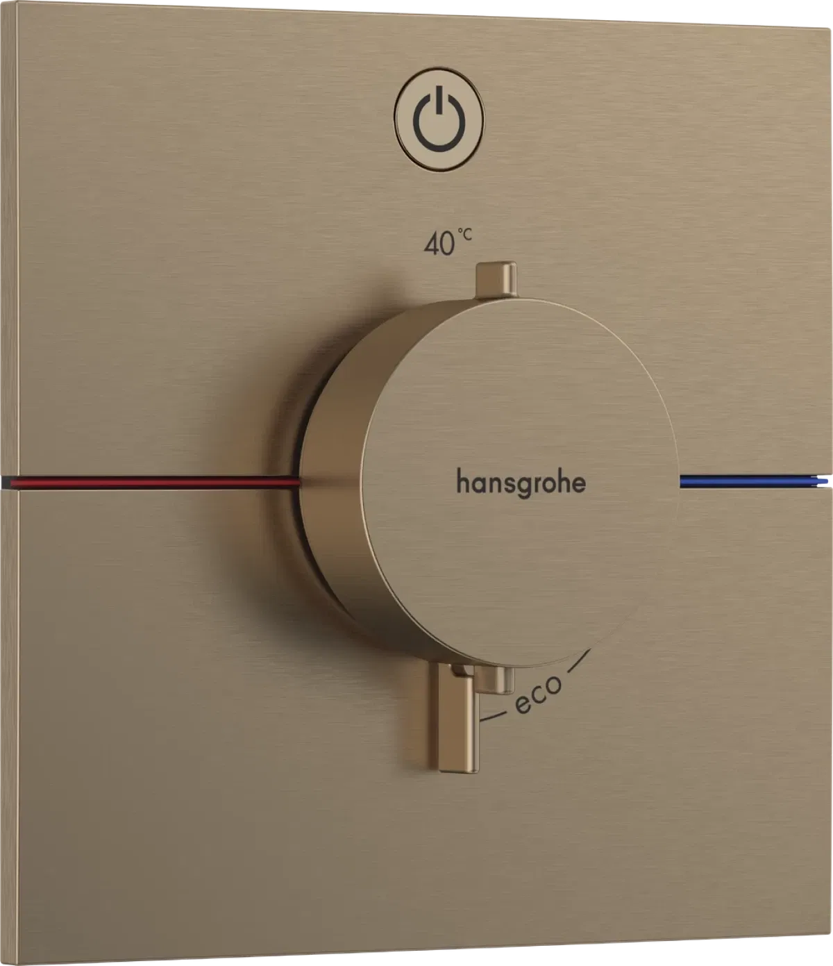 Зовнішня частина змішувача Hansgrohe ShowerSelect Comfort E Brushed Bronze 15571140