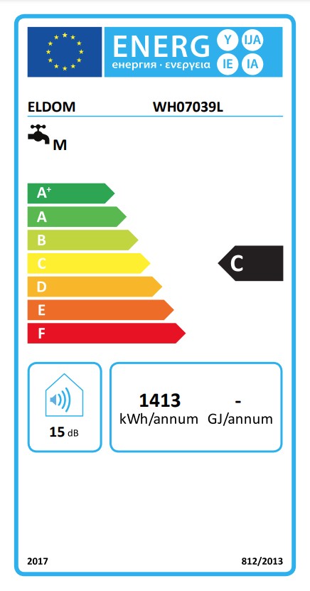 Бойлер Eldom Favourite Horizontal 2.0 kW (WH07039L) характеристики - фотография 7