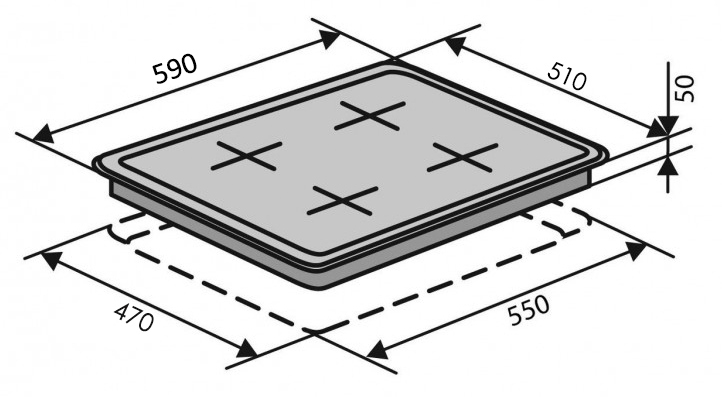 Ventolux HG L7 CEST (X) Габаритные размеры