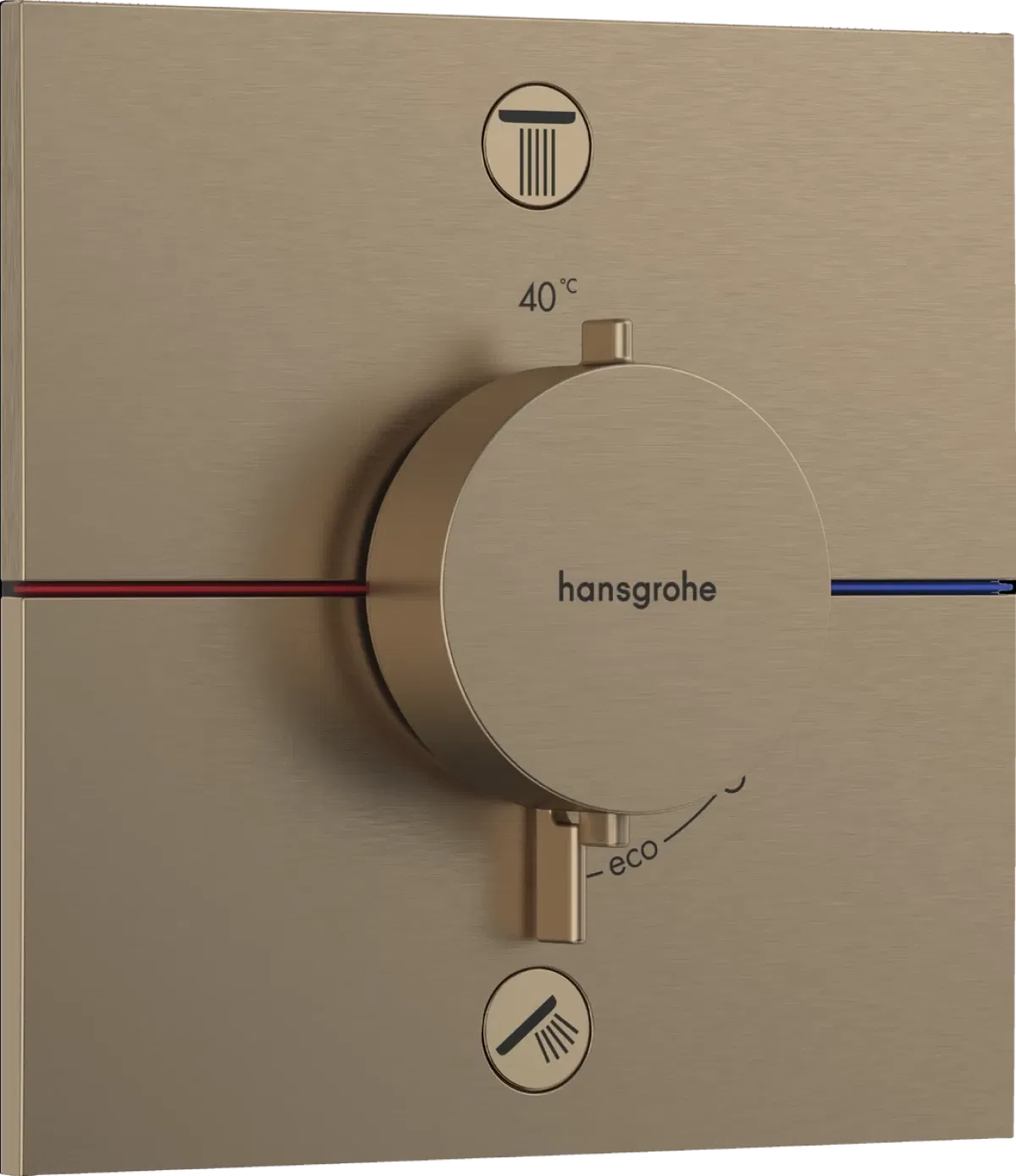 Hansgrohe ShowerSelect Comfort E Brushed Bronze 15572140