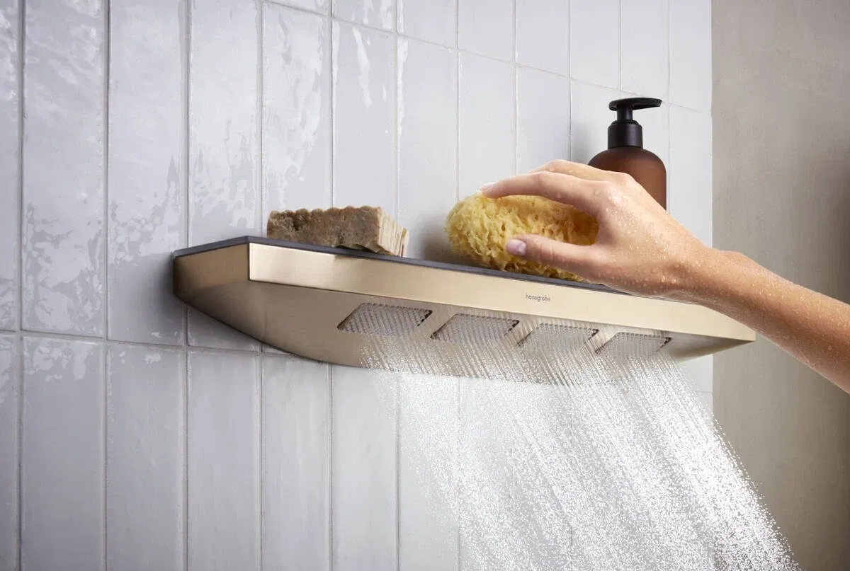 Боковой душ Hansgrohe Rainfinity 500 Brushed Bronze 26243140 отзывы - изображения 5