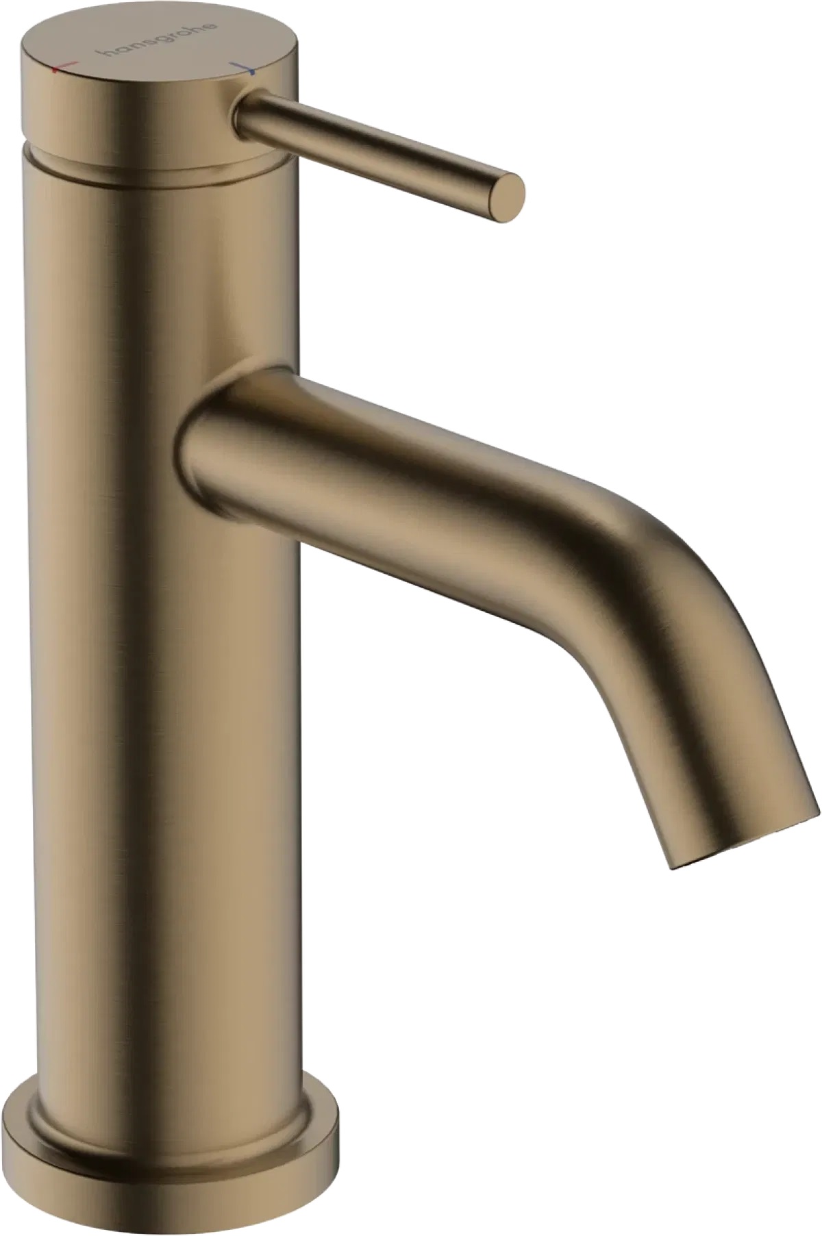 Бронзовий змішувач Hansgrohe Tecturis S 80 CoolStart Brushed Bronze 73302140