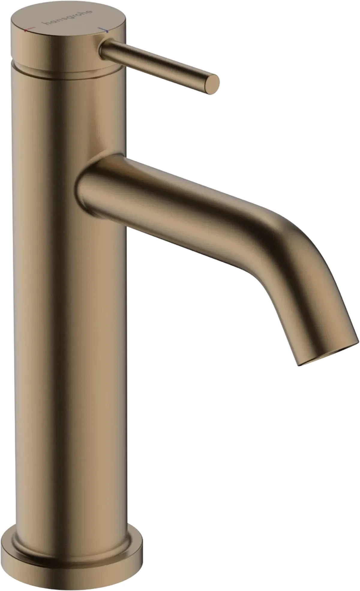 Смеситель для умывальника Hansgrohe Tecturis S 110 CoolStart Brushed Bronze (73314140)