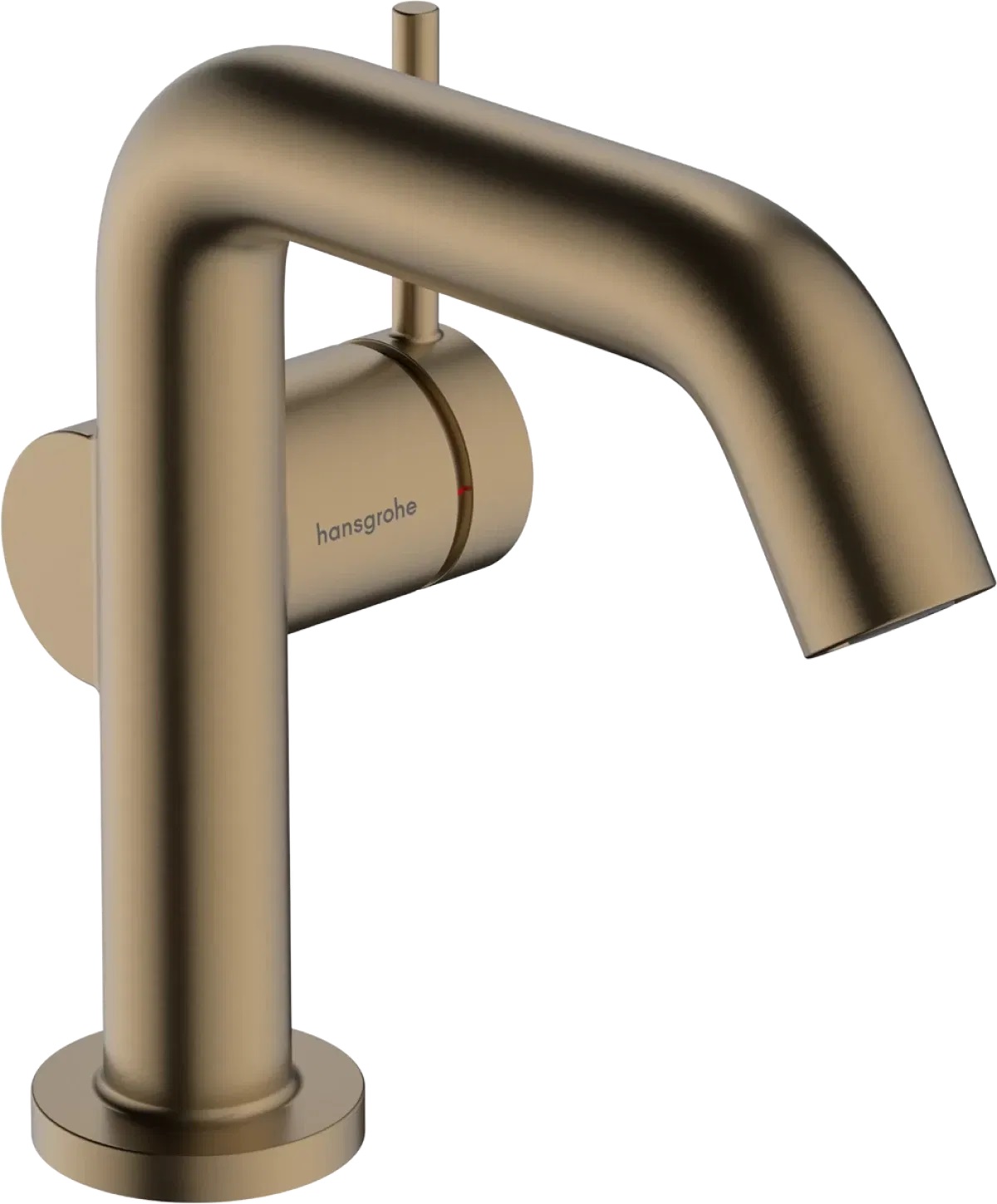 Змішувач для умивальника Hansgrohe Tecturis S 110 Fine CoolStart Brushed Bronze 73320140