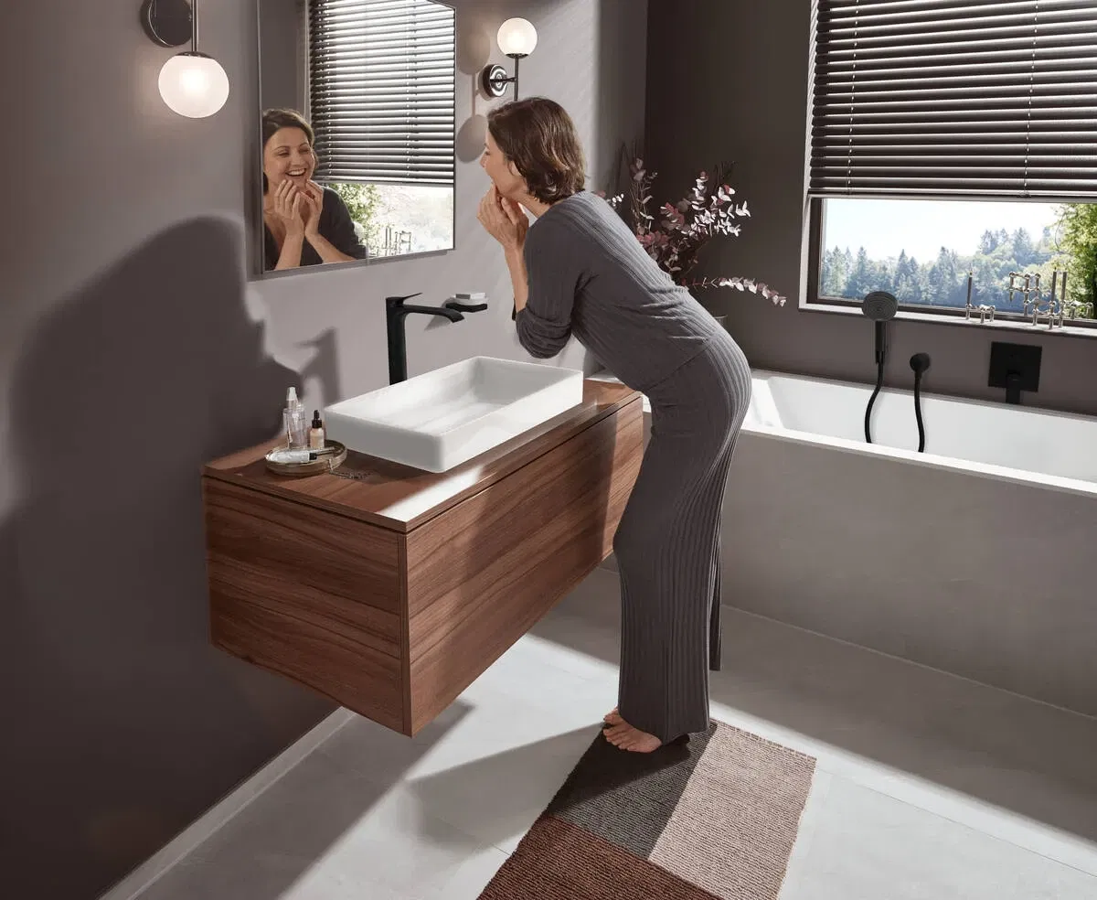 Смеситель для раковины Hansgrohe Vivenis 75042670 цена 20458 грн - фотография 2