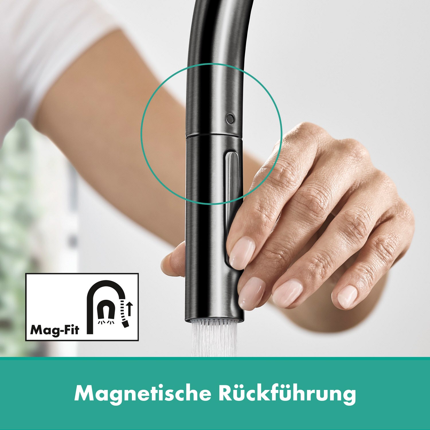 продаём Hansgrohe Talis M54 Brushed Black Chrome 72800340 в Украине - фото 4