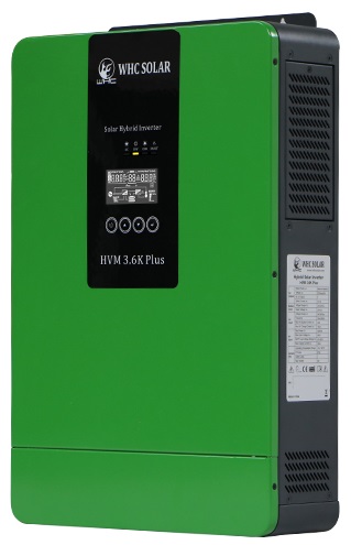 Инвертор гибридный WHC Solar HVM-3.6KW Plus, 3600W, 24V цена 17000 грн - фотография 2