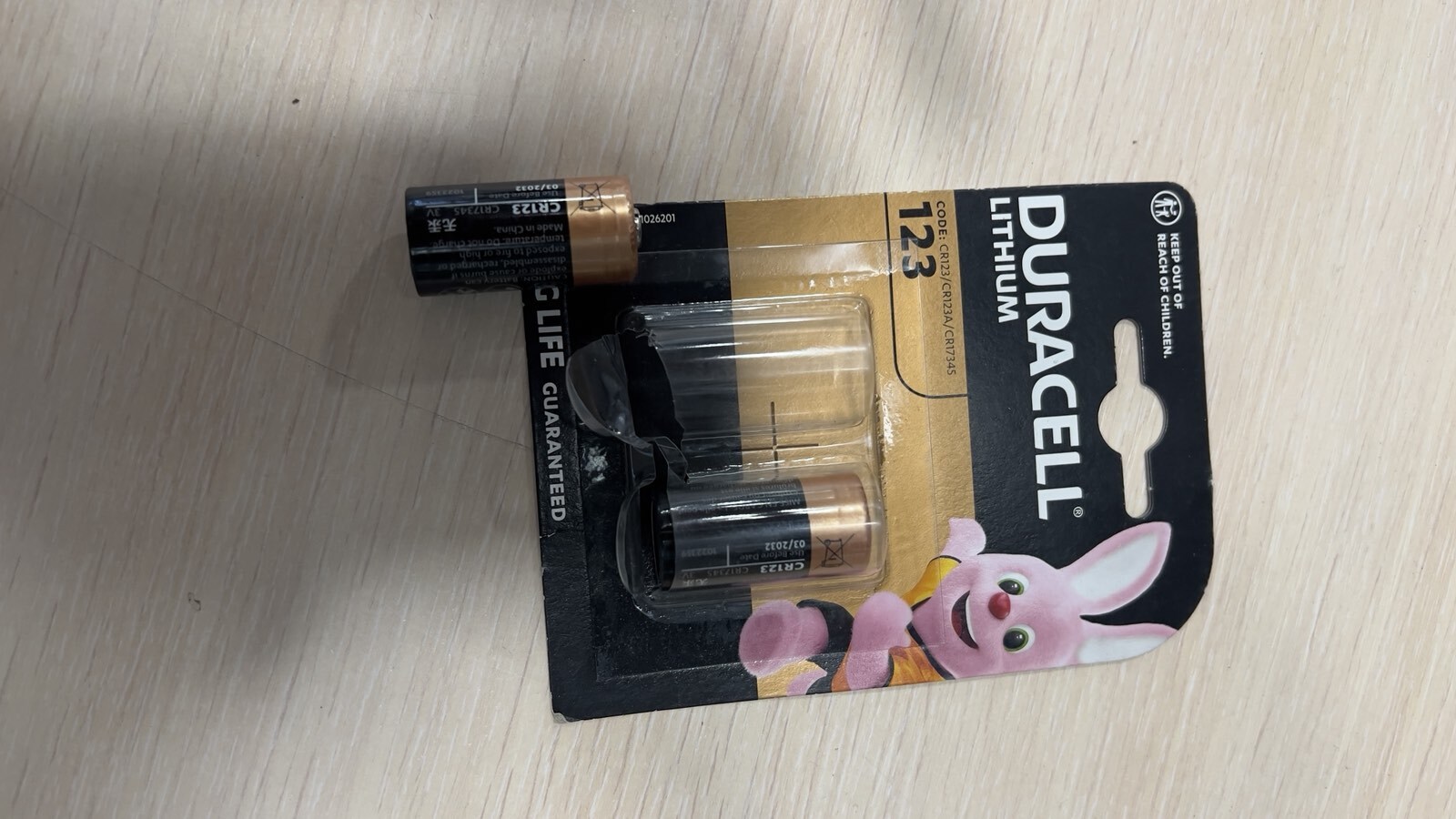 в продажу Батарейка Duracell CR 123 / DL 123 * 2 (5002979) уцінка - фото 3