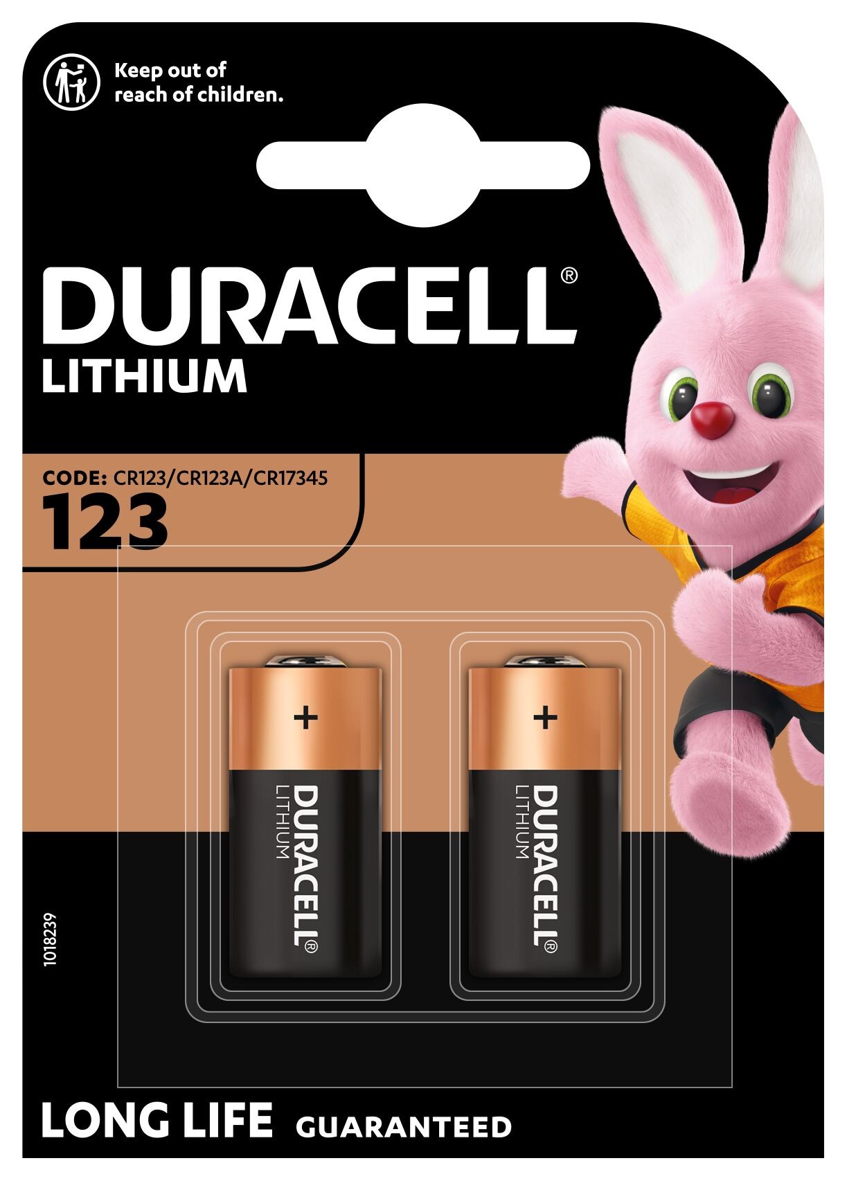 Батарейка Duracell CR 123 / DL 123 * 2 (5002979) уцінка