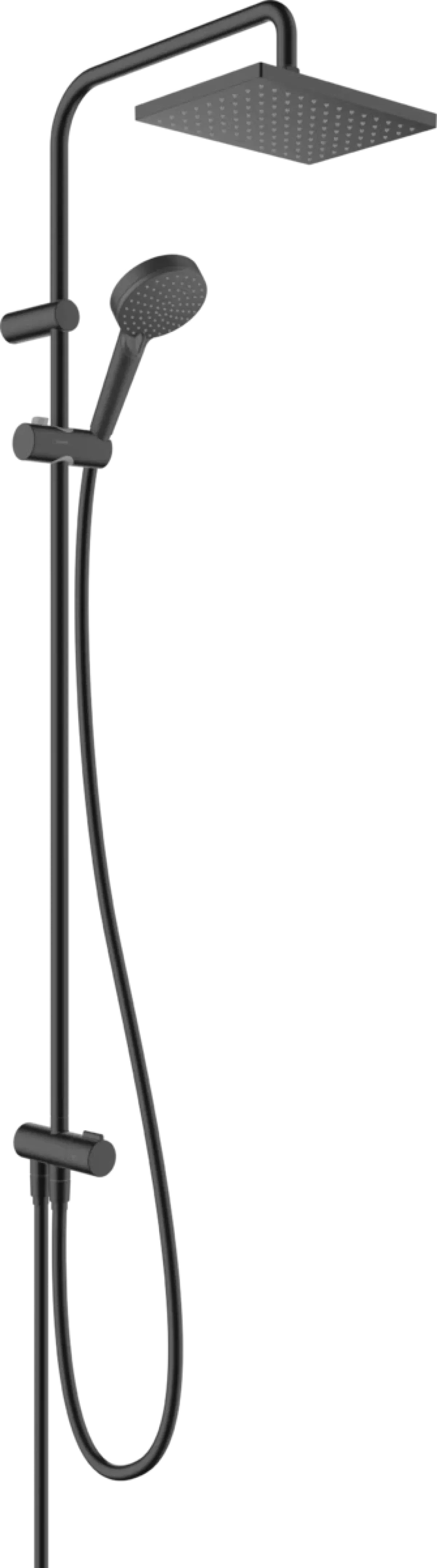 Hansgrohe Vernis Shape Showerpipe 230 Black Matt 26289670