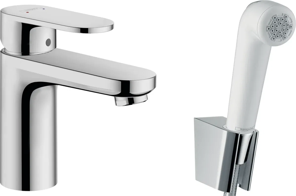 Смеситель для умывальника и биде Hansgrohe Vernis Blend 100V Chrome 71215000