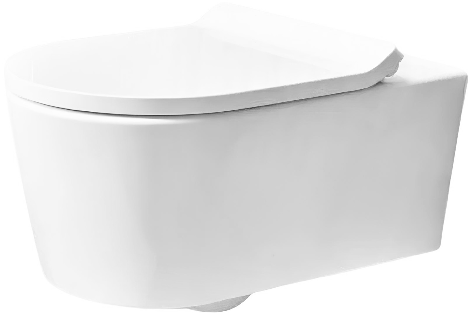 Унитаз подвесной Hansgrohe EluPura S 540 Rimless 60193450+60148450