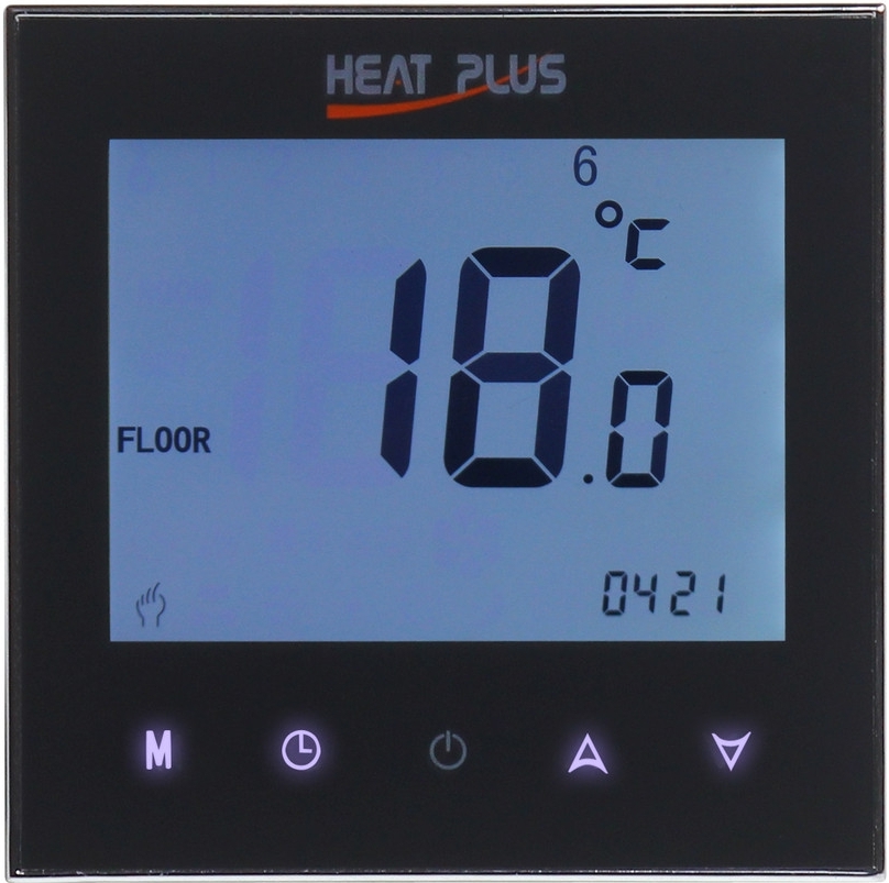 Терморегулятор Heat Plus ITeo Black