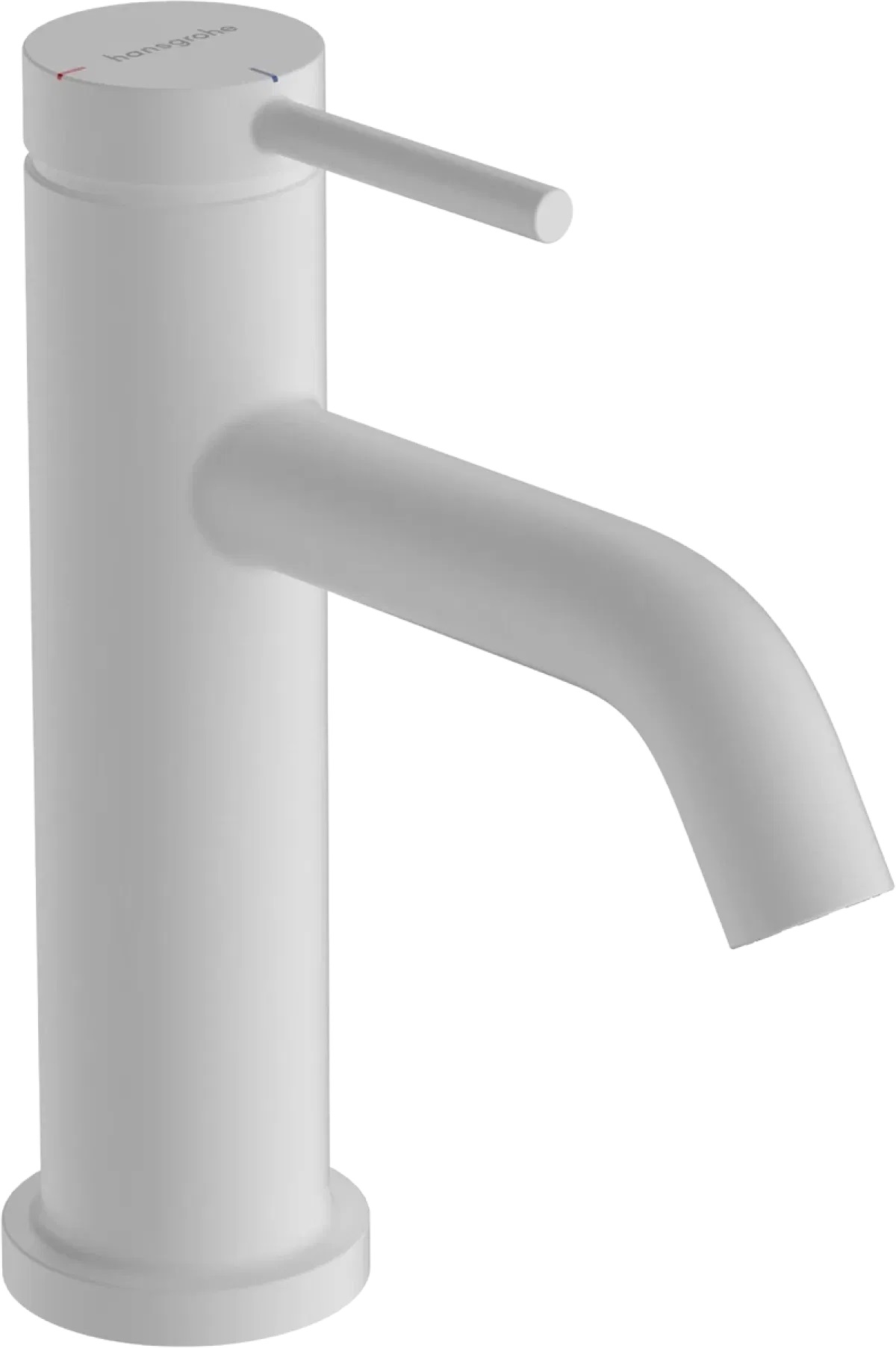 Смеситель для умывальника Hansgrohe Tecturis S 80 CoolStart Matt White (73302700)