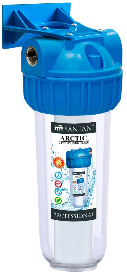 Магістральний фільтр Santan Arctic 3PS, 1/2" (з картриджем) ціна 365 грн - фотографія 2