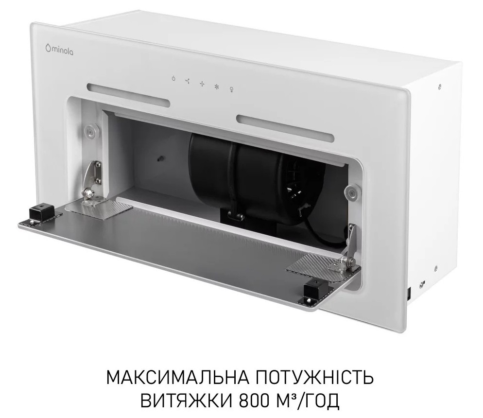 Minola HBI 6473 WH GLASS 800 LED Line в магазині в Києві - фото 10