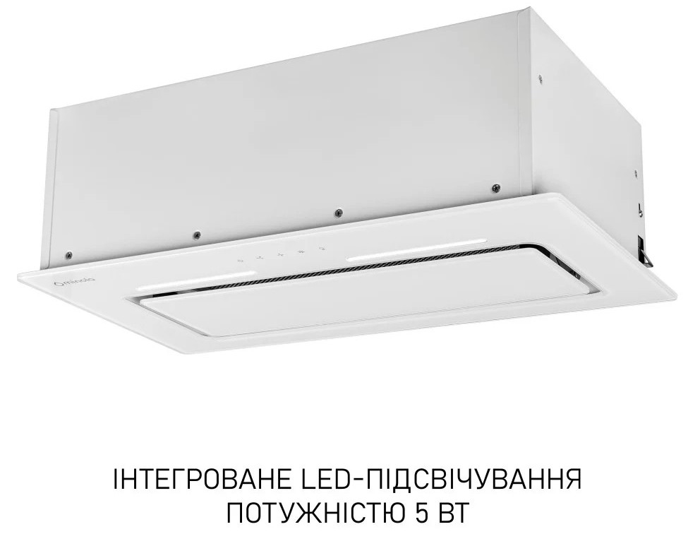 Кухонна витяжка Minola HBI 6473 WH GLASS 800 LED Line характеристики - фотографія 7