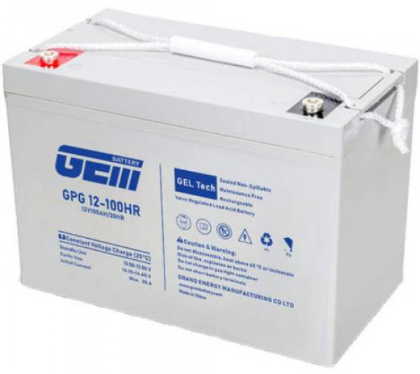 GEM Battery 12V, 100A, GEL (GPG 12-100)