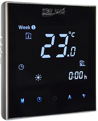 Терморегулятор Heat Plus BHT-2000 Black Wi-Fi цена 3168 грн - фотография 2