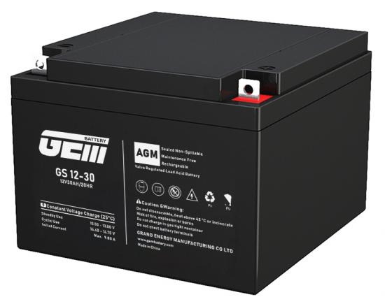 GEM Battery AGM 12V, 30A (GS 12-30)