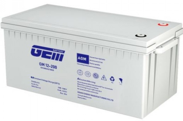GEM Battery AGM 12V, 200A (GM 12-200)