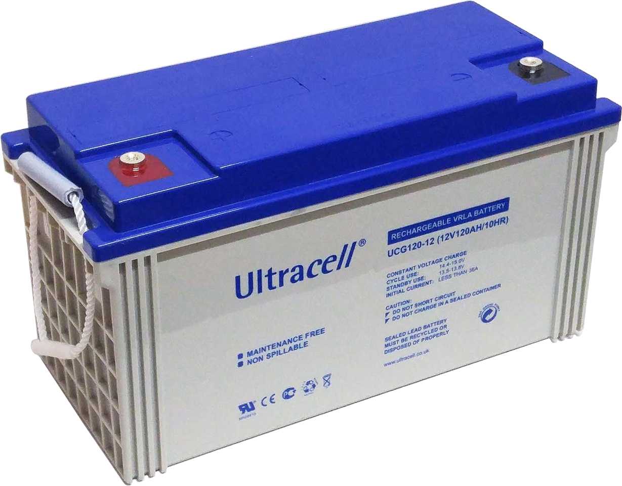 Аккумулятор Ultracell UCG120-12 (12V-120Ah) Gel White