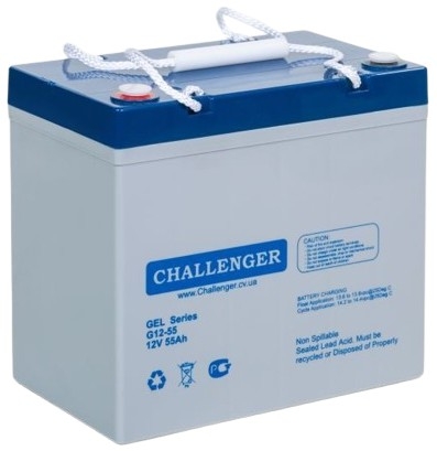 Challenger G12-55, 12V 55Ah GEL