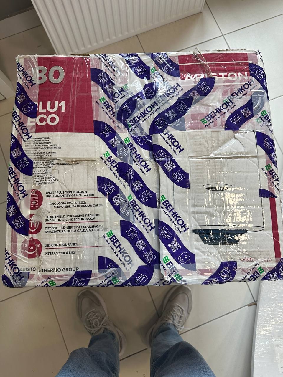 Бойлер Ariston BLU1 ECO 80 V 1,8K PL DRY уценка характеристики - фотография 7