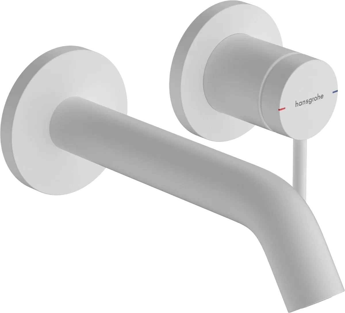 Внешняя часть смесителя для раковины Hansgrohe Tecturis S 165 Matt White 73350700