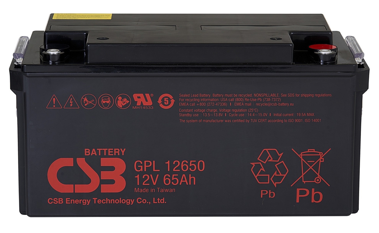 CSB GPL12650, 12V 65Ah