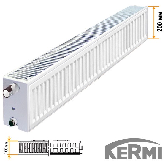 Радиатор для отопления Kermi Therm-x2 Profil-K FKO 22 200x1300 цена 8497 грн - фотография 2