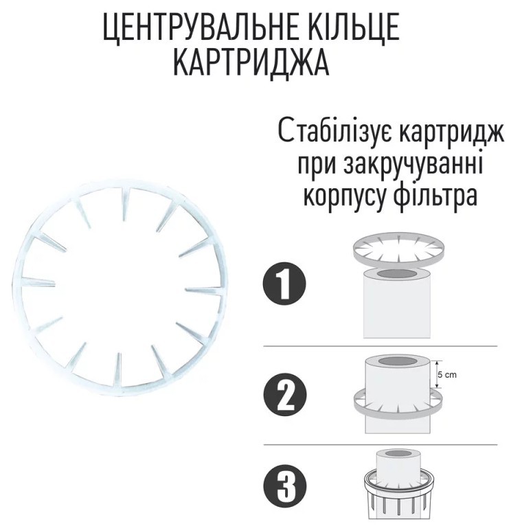 Магістральний фільтр Santan Arctic 3PS, 1/2" (2404380601) інструкція - зображення 6