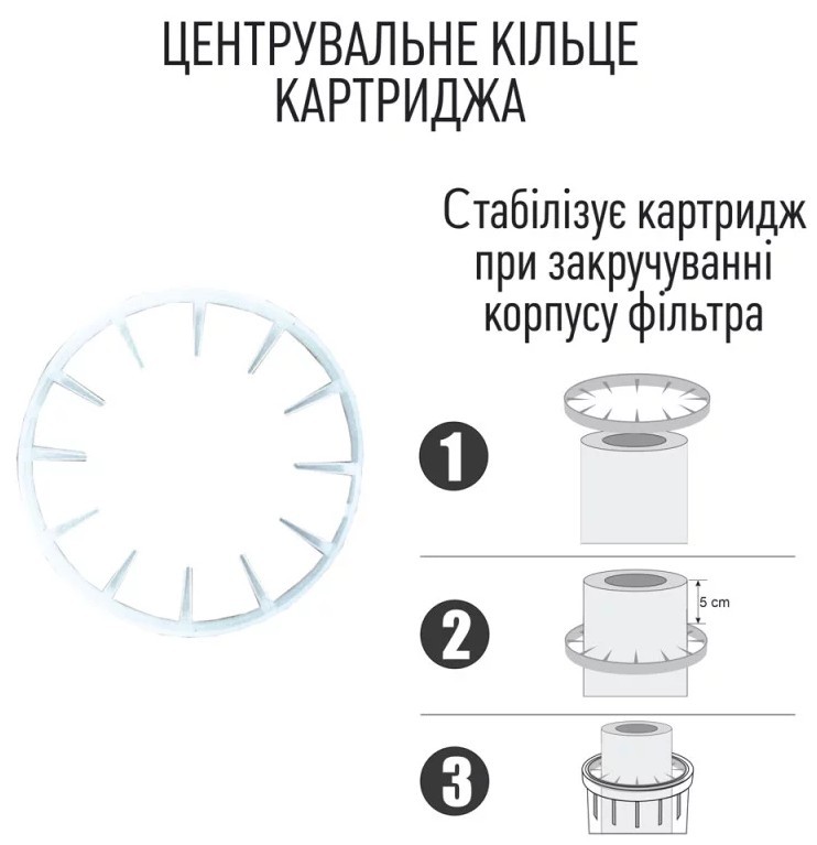 Магістральний фільтр Santan Triple Arctic 3PS, 3/4" (240438605) інструкція - зображення 6