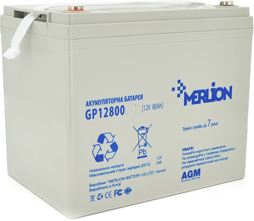 Merlion AGM GP12800M8 12V 80Ah