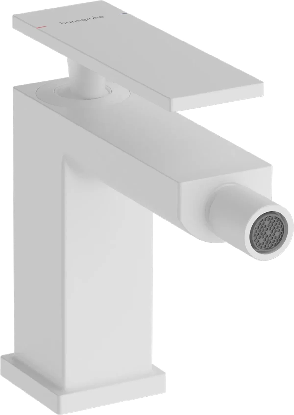 Змішувач для біде Hansgrohe Tecturis E Matt White 73200700