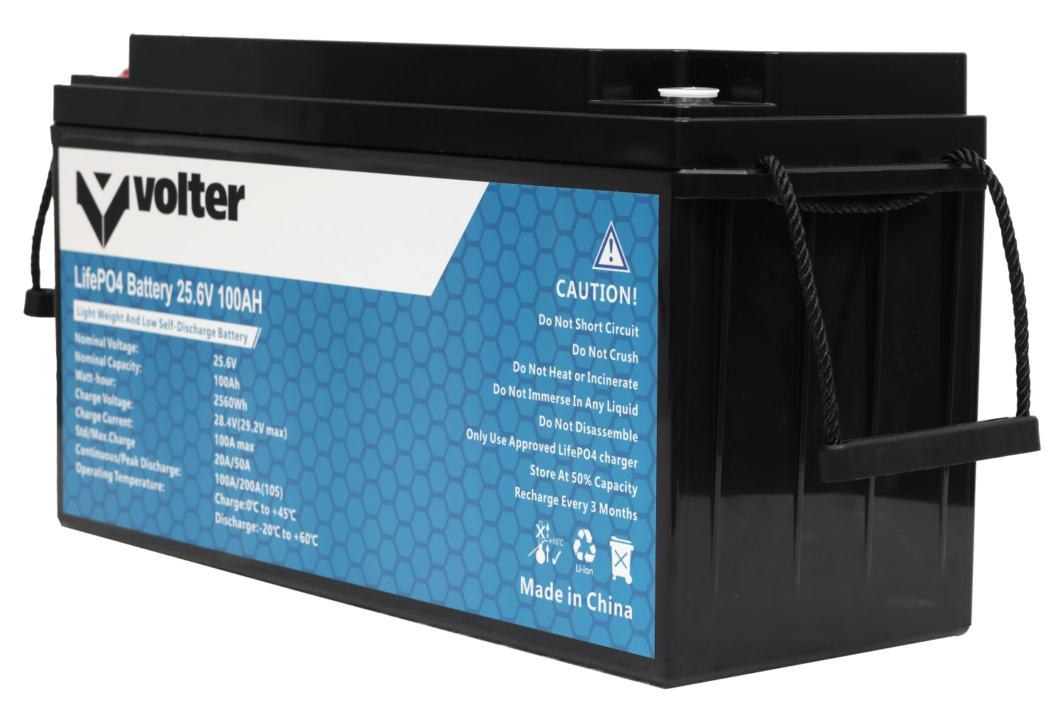 ᐉ Аккумулятор Volter Lifepo4 25.6V 100Ah купить по цене 39 690 грн. в ...