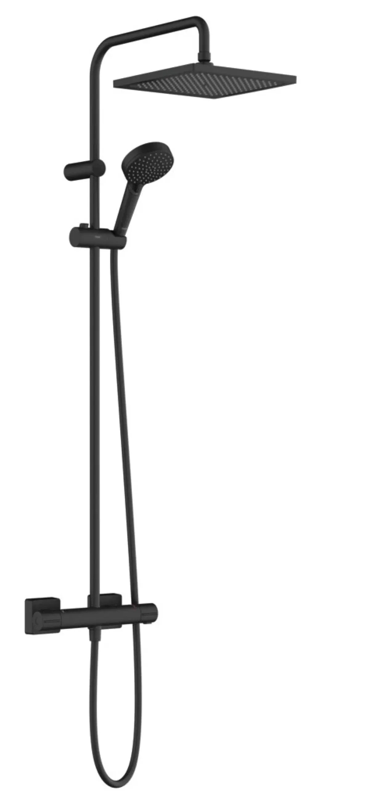 Hansgrohe Vernis Shape Showerpipe 240 Matt Black 26429670