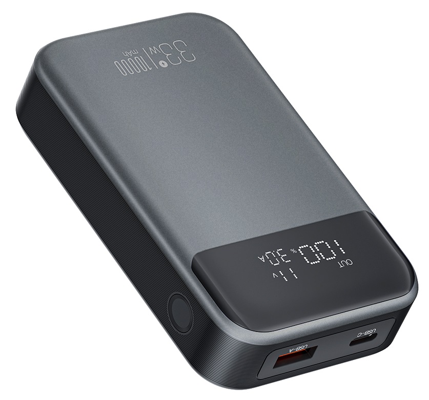 Повербанк XO PR232 - 10000 mAh PD30W + PPS33W (Black) в интернет-магазине, главное фото